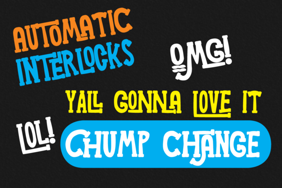 Chump Change: The Bold Serif Font for Impactful Design