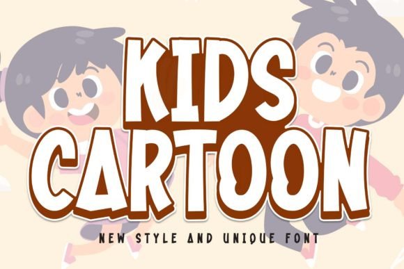 Kids Cartoon Font: A Playful Design Asset