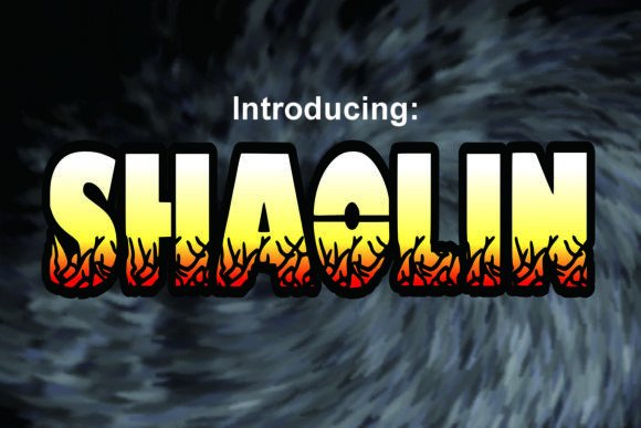 Shaolin: A Bold Display Font for Impactful Design